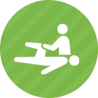 施術後の状態確認・今後の施術計画の説明